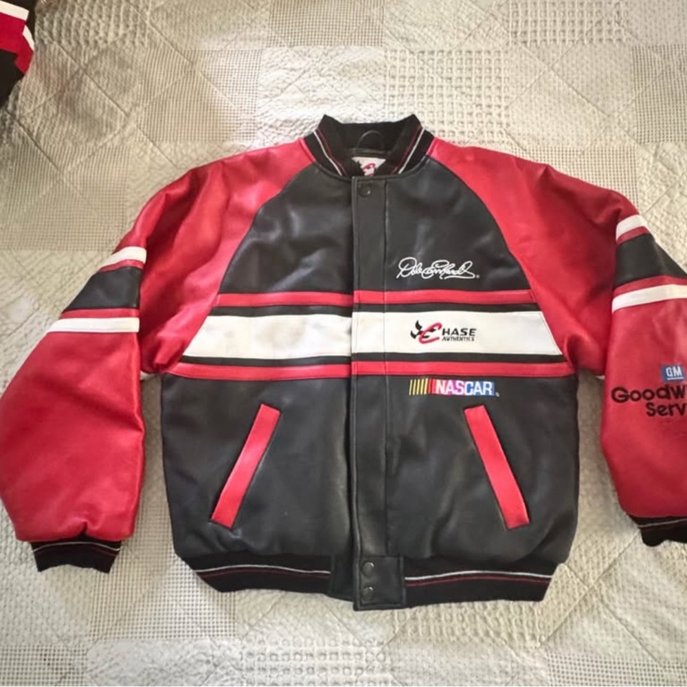 Vintage Dale Earnhardt Sr Leather Jacket